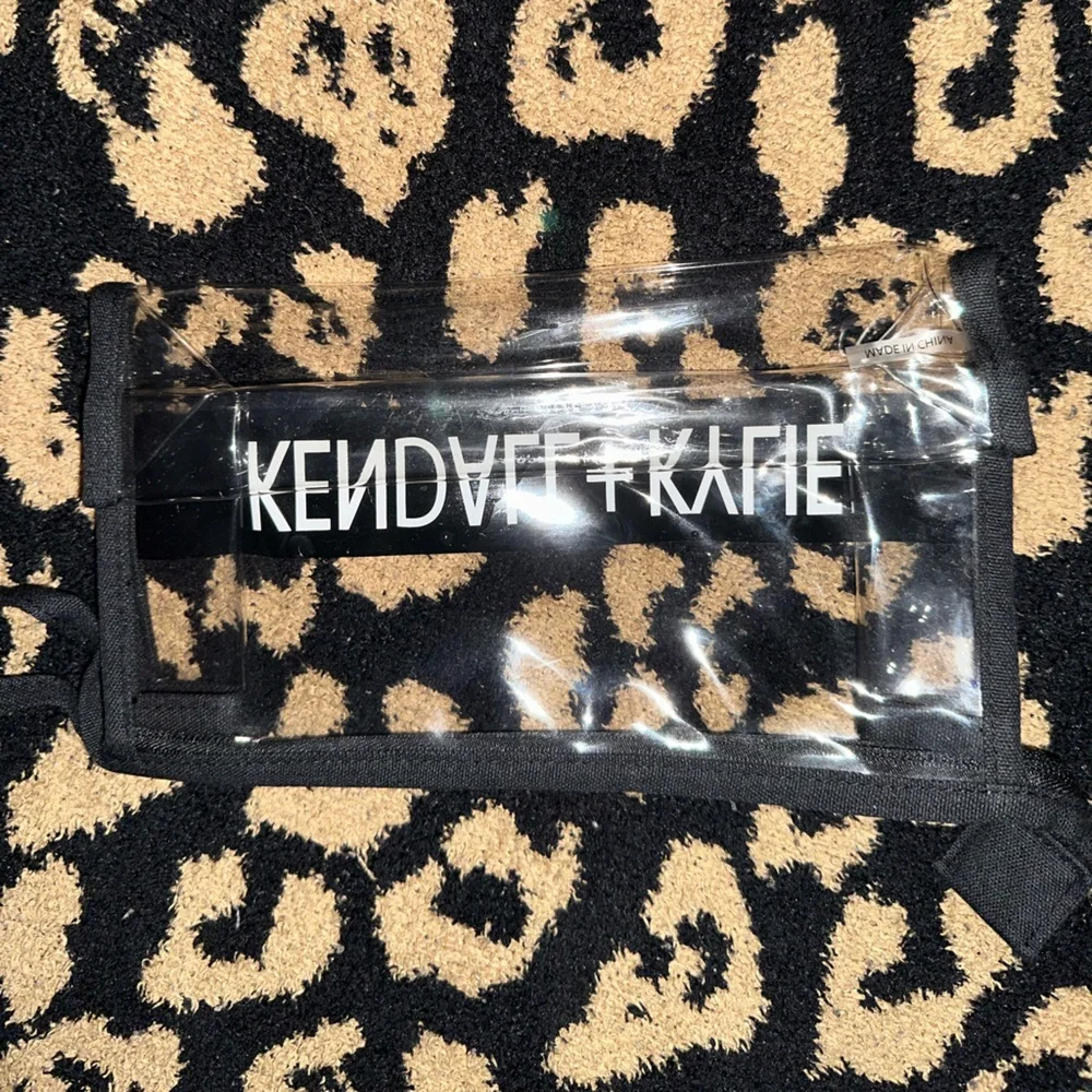 NWOT Kendall & Kylie Clear Makeup Bag